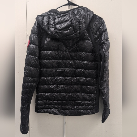 Canada Goose Womens Hybridge Lite Black Padded Hoody Jacket Size Small - Picture 3 of 9